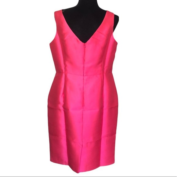 LUNA Pink Sheer Sheath Dress - Picture 4 of 11